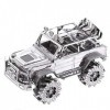 Healthyfanrong Kits de modèles métalliques 3D pour Adultes - Puzzle 3D en métal pour véhicules Tout-Terrain DIY pour Adultes
