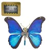 JoyMate Butterfly Puzzle 3D en métal pour adultes, puzzle mental steampunk, kit de modélisme, bricolage mécanique insecte puz