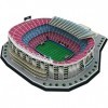 ADovz Puzzle 3D, modèle de Terrain de Football, Puzzle 3D for Adultes ou Enfants, modèle de Stade de Football de Barcelone, C