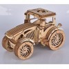 YaKia Puzzle 3D en bois - Modèle de tracteur - Pour adolescents et adultes