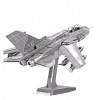 SY-Heat Puzzle Avions modèle, Puzzle Métal 3D Militaire modèle Fighter Adulte Puzzle Décoration Lovers Aircraft Collection Ca