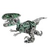 JEBU Kit de modèle 3D en métal pour adultes, puzzle 3D en métal à faire soi-même, modèle dinosaure, 160 pièces, puzzle 3D ste