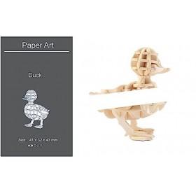 KaAfaL Puzzles 3D - Animaux en bois dans divers jouets - Décoration de bureau/loisirs/cadeaux for adolescents et enfants - Ca