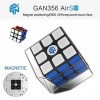 YING Speed Magic Cube GAN 356 Air SM 3x3x3 Speed Cubes Cube de Puzzle Professionnel, Jouets de Puzzle pour la compétition Pro