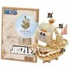 YQ Puzzle en Bois 3D One Piece Assemblé modèle de Navire, Convient for Plus de 14 Ans et Adulte Modèle assemblé Jouet Cadeau 