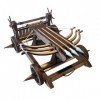 YAQUMW The WU-HOU Crossbow Chariot China Three Kingdoms Weapons DIY Scale Model Kits-3D Adult stem Projects Retro Wooden Puzz