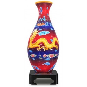 Puzzle 160 pièces - Puzzle 3D Vase - Le Dragon et le Phénix