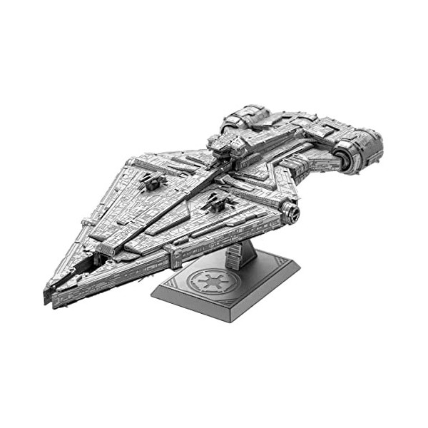 Metal Earth Fascinations ICX233 - Kit de construction en métal - Star Wars Imperial Light Cruiser - Kit de construction 3D dé