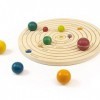 Andreu Toys-3D Solar System Puzzle en Bois, 16110, Multicolore