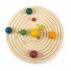 Andreu Toys-3D Solar System Puzzle en Bois, 16110, Multicolore