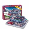 WAN Modèle de Puzzle de Sports 3D, modèle de Stade de Sport Sportif de Stade Sportif 14.9 Pouces X10.1 Pouces X3 Pouces 