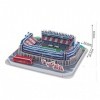 WAN Modèle de Puzzle de Sports 3D, modèle de Stade de Sport Sportif de Stade Sportif 14.9 Pouces X10.1 Pouces X3 Pouces 