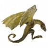 The Noble Collection Game of Thrones Rhaegal Baby Dragon - 4.5in 11cm Hand Painted Dragon Sculpture - Officially Licensed T