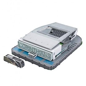 SDBRKYH Puzzle 3D, Le Stade de Football Itaguera Stade Corinthians Model Club Accueil Fans Cadeaux