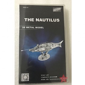Puzzle 3D en métal Moto Le sous-Marin Nautilus C12202 Bricolage modèle découpé au Laser 3D Jouet Adulte