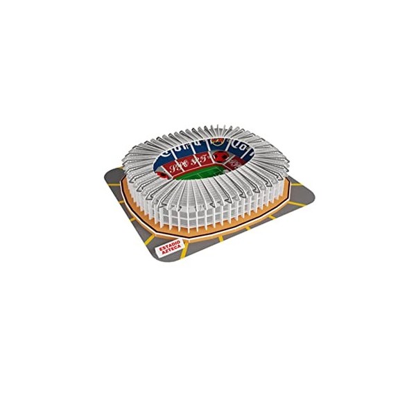 FMO 3D Puzzles Modèle de Stade, Estadio Azteca Stadium, Adulte Jouets Cadeau, 12,8 × 11,4 × 3,1 Pouces