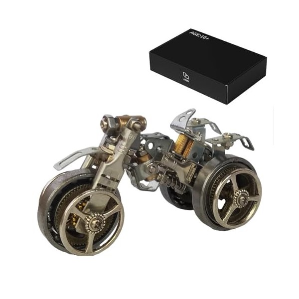 GOUX Puzzle 3D en métal - Modèle 3D - Puzzle 3D pour adultes, 200 pièces - Modèle en métal - Bricolage - Artisanat pour adult