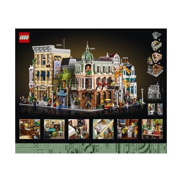 Lego Creator Expert - La maison hantée 10273 La maison hantée sombre et effrayante est de 68 cm de large, 25 ans 18+ 3231pcs