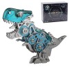 DUZU Puzzle en métal 3D pour adultes - Dinosaure DIY - En métal - Modèle 3D - Puzzle 3D - 160 pièces - Découpe laser 3D - Mod