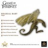 The Noble Collection Game of Thrones Rhaegal Baby Dragon - 4.5in 11cm Hand Painted Dragon Sculpture - Officially Licensed T