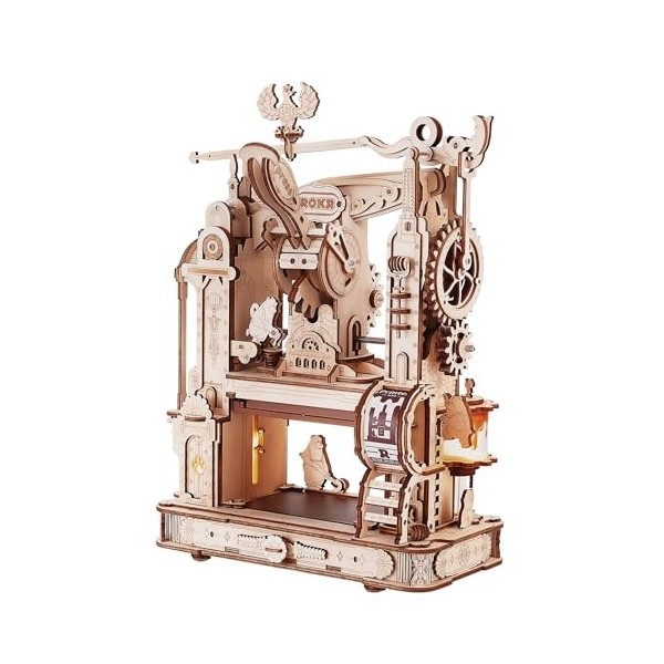 ROKR Maquette en Bois a Construire Puzzle en Bois 3D Presse à Imprimer Classique, Cadeaux pour Adultes et Enfants, Classic Pr