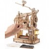 ROWOOD 3D Puzzle en Bois Machine dimpression, Kit De Modèle Mécanique pour Adultes, Maquette en Bois A Construire Artisanat,