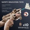 ARMPAL Puzzle 3D en Bois pour Adultes, Puzzle de Modèle Darme Mécanique, Kit de Construction pour Adolescents, 10 Pièces Mag