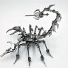 HXZB Scorpion 3D Amovible en Acier Inoxydable Métal Puzzle Assemblez Cadeau Bricolage Jouet Modèle Kits Ornements Artisanat