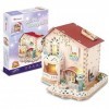 COUYY Puzzle 3D - Puzzle 3D - Villa de vacances - Modèle 3D