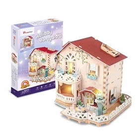 COUYY Puzzle 3D - Puzzle 3D - Villa de vacances - Modèle 3D