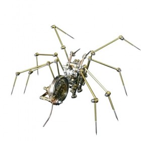 DOYU Puzzle 3D Metal Adulte, 390pièces Araignée Puzzle 3D en Metal Hobby Créatif Cadeau Collectibles