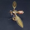 Novaray Puzzle 3D en métal Steampunk - 143 pièces - Insecte mécanique - Punk - Petite mouche - Modèle en métal DIY - Pour adu
