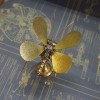 Novaray Puzzle 3D en métal Steampunk, 150 pièces insecte mécanique punk petit papillon modèle kit de construction, bricolage 