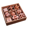 kowaku Puzzle Mind Puzzle Box Finger Challenge 3D Puzzle An Toy Min Set Family Game For Party Favors, 9 pièces Avancé