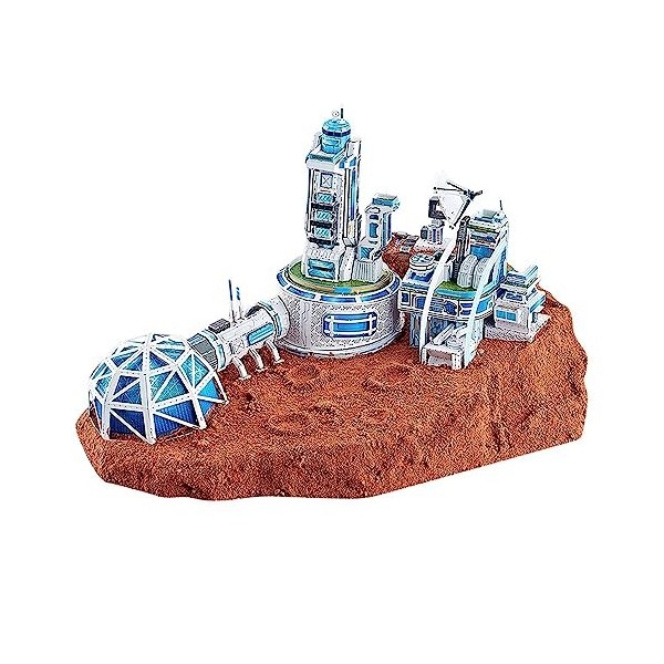 Haute qualité Bon Prix 3D Puzzle Puzzle créatif Jouet métal Assemblage modèle aérospatiale série H52209 Mars Base