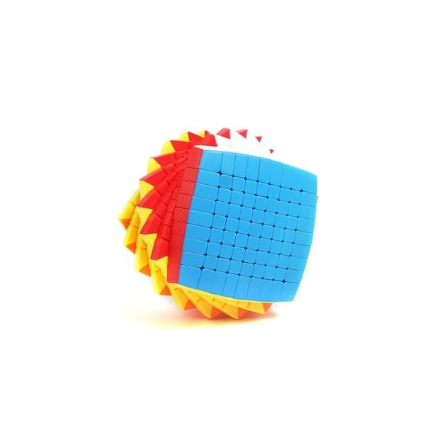 BijooT Speed Cube 3D Puzzle, Cube Magique sans Autocollants Cadeau danniversaire De Noël,9×9