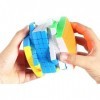 8X8x8 Speed Cube 3D Puzzle, Cube Magique sans Autocollant Casse-Tête Puzzle Jouets Enfants Cadeau danniversaire De Noël