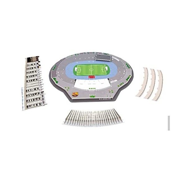 FMO 3D Puzzles Modèle de Stade, Allianz Arena Stadium, Adulte Jouets Cadeau, 15 × 10,7 × 2,6 Pouces