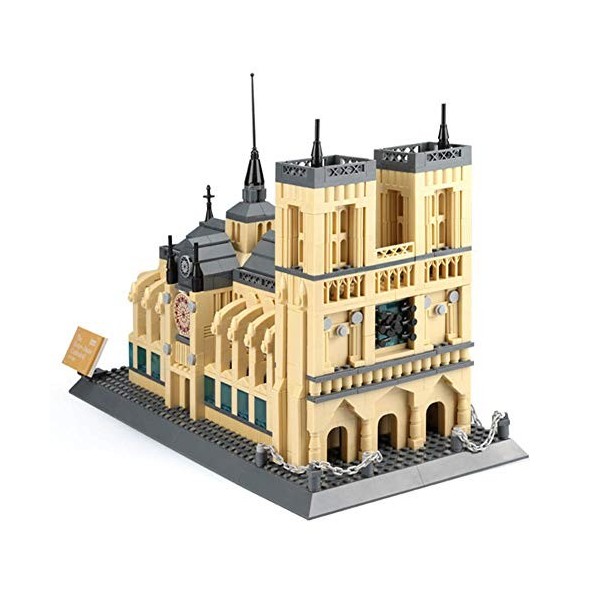 Wumudidi Puzzle 3D darchitectures, décoration de Puzzle de modèle de Notre Dame De Paris CS 1380pcs