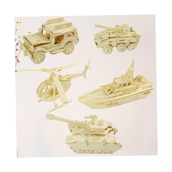 ibasenice 15 Pcs Jouets Puzzles Modèles Puzzle Modèle Jouet Assemblée Modèle Jouet 3D Puzzle Jouet Puzzle Jigsaw Jouet Manuel