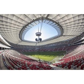 SDBRKYH Varsovie Modèle National Stadium, Le Stade de Football Building 3D Puzzle Fans Fan Memorial Décoration