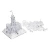 Toyvian 2 Ensembles Casse-tête du Château De Cristal Puzzle De Cristal De Château 3D Jeu Dassemblage De Puzzles Ornement De 