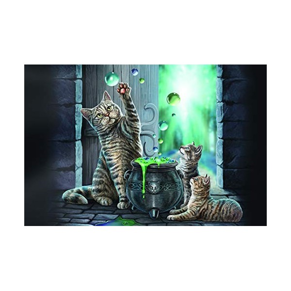 Lisa Parker Puzzle Hubble Bubble Cat Effet 3D - Multicolore - LP10909