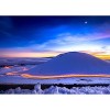 Puzzle 3D 1500 p - snow mountain,1500 Puzzle 3D Abstrait Salon Décoration De La Maison Cadeau le fini mesure 87 x 57 cm une f