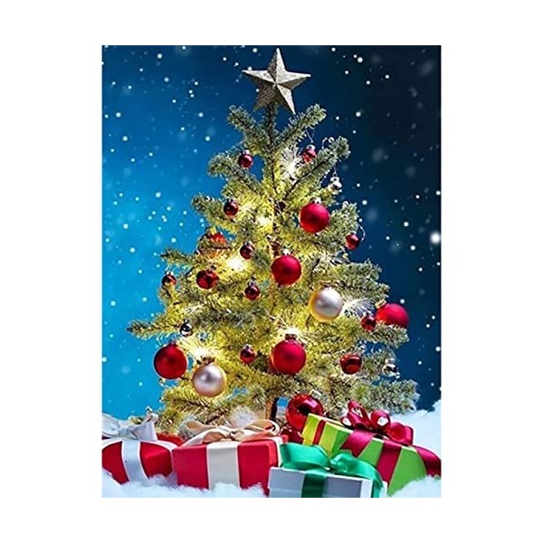 Puzzle 3D 1500 p - Christmas tree,1500 Puzzle Classique Puzzle Adulte Salon Décoration De La Maison Cadeau le fini mesure 87 