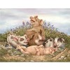 Puzzle 3D 1500 p - pig,1500 Puzzle 3D Abstrait Salon Décoration De La Maison Cadeau le fini mesure 87 x 57 cm une fois termin