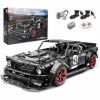 Mold King 13108 Mustang Car Building Kit, MOC Block Set, Jouet Cadeau pour Les Enfants de Plus de 8 Ans/Amateurs de Collectio