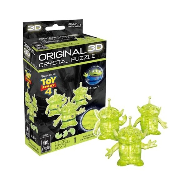 Bepuzzled- Dumbo Puzzle en Cristal 3D, 30989