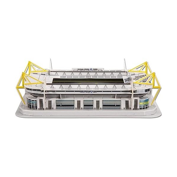 ADovz Puzzle 3D, modèle de Terrain de Football, Puzzle 3D du Stade Iduna Signal Park, réplique DIY du Stade Westfalen, Dortmu