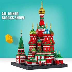 LWX Vasily Cathédrale 4300 Pièces Modèle Darchitecture, Puzzles 3D Jouets Bricolage Modèle Dassemblage Anniversaire Cadeau 